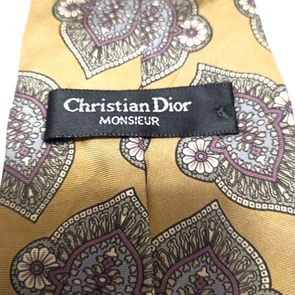 CHRISTIAN DIOR Silk Tie‎ - Picture 4 of 4